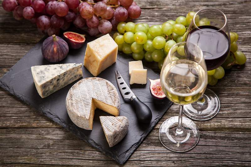 vino y quesos