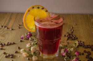 Receta vino caliente